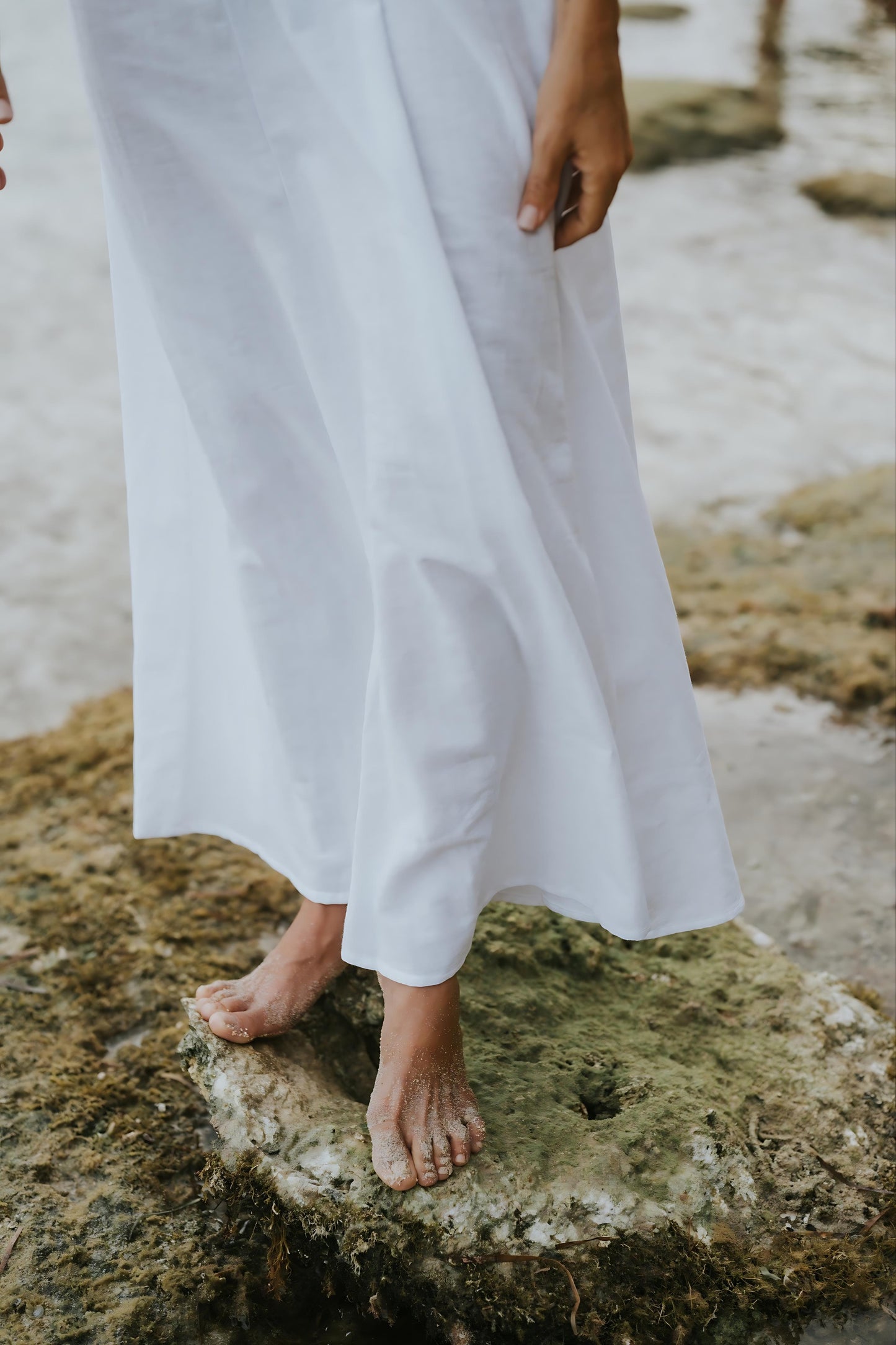 Island Luxe Madison Maxi Dress in White