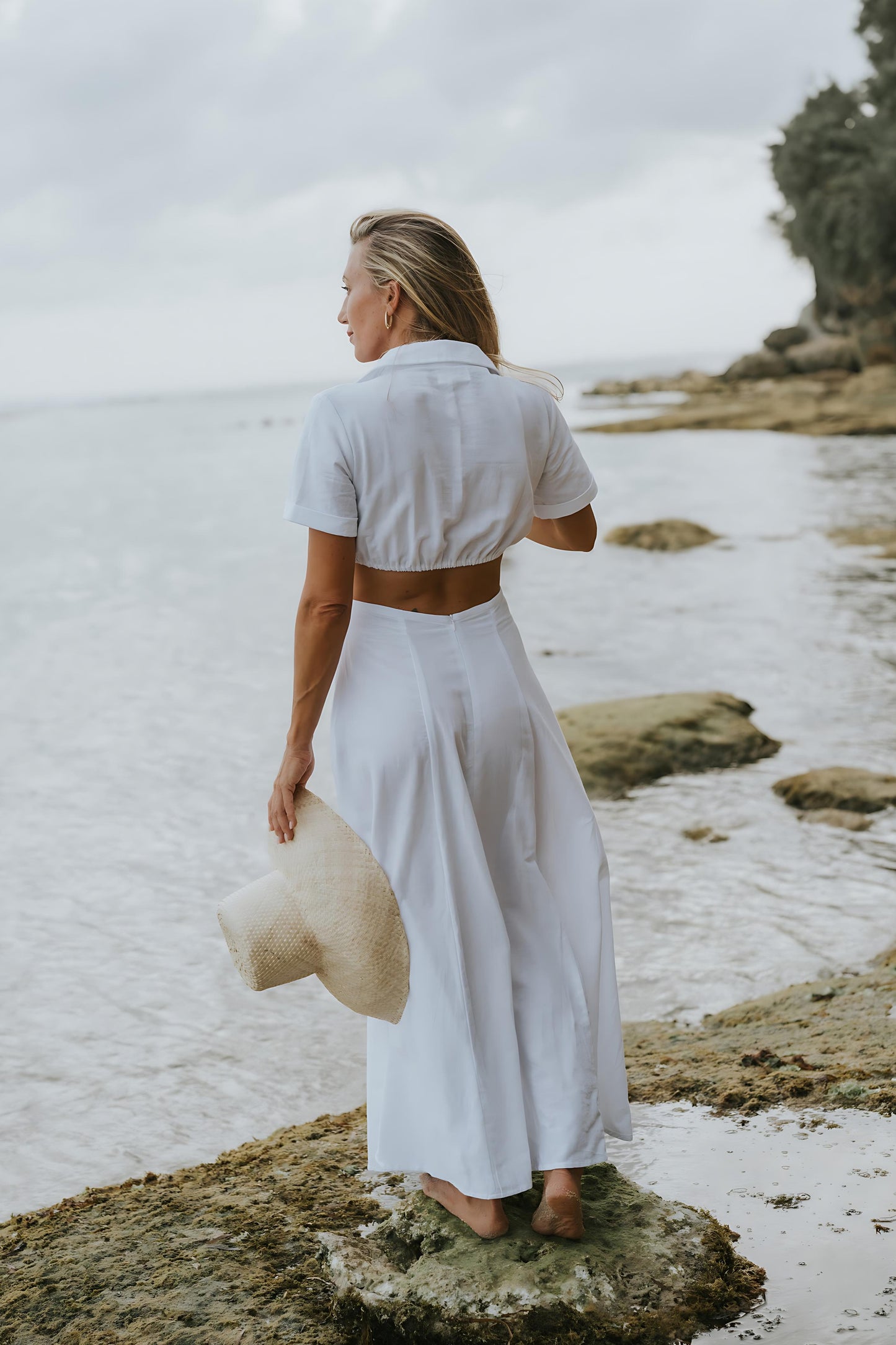 Island Luxe Madison Maxi Dress in White