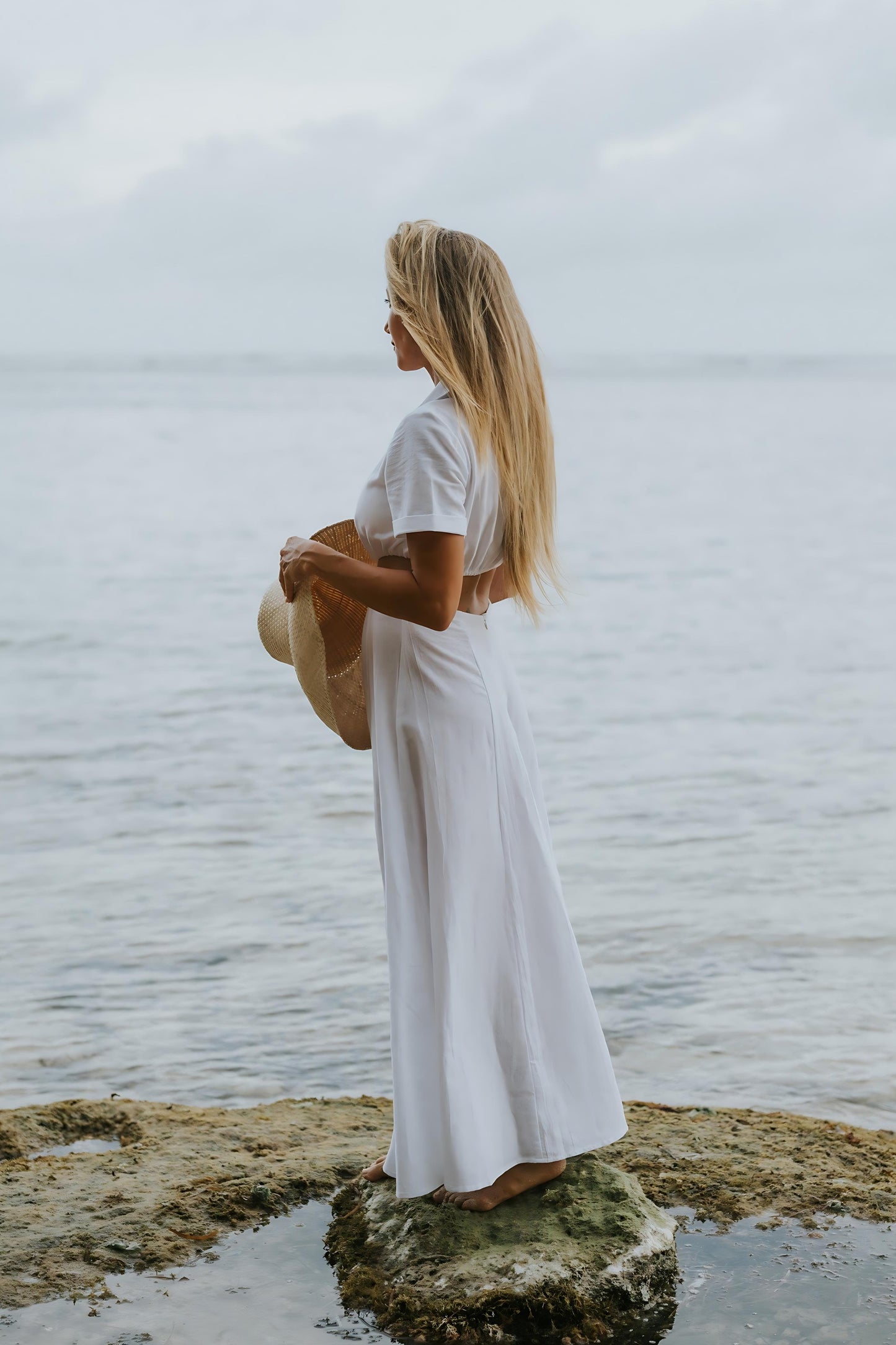 Island Luxe Madison Maxi Dress in White